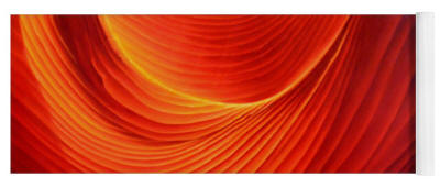 Yoga Mat - The Swirl by Artist Anni